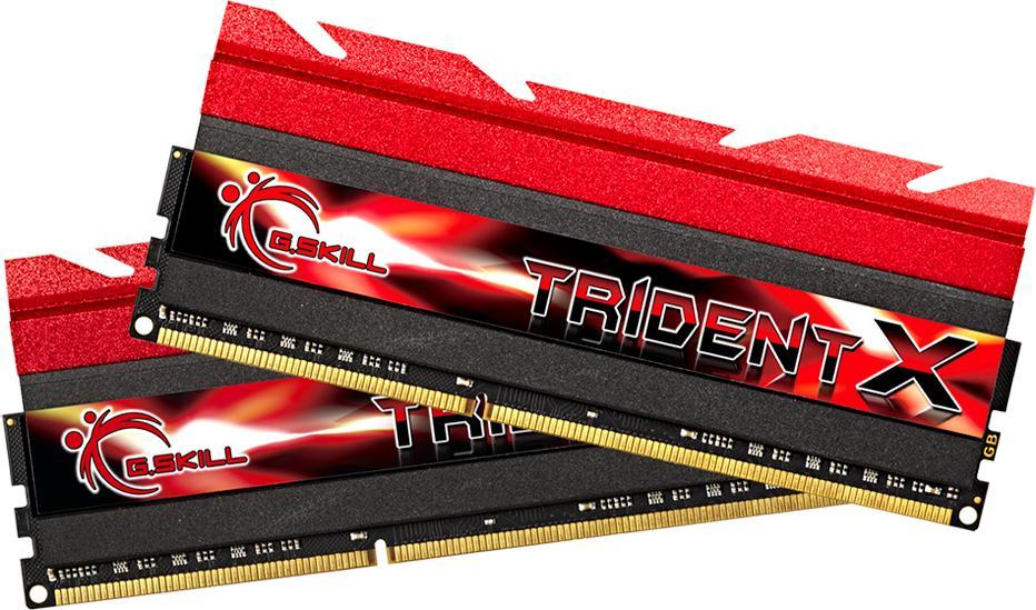 Pamięć G.Skill TridentX, DDR3, 16 GB, 2400MHz, CL10 (F3-2400C10D-16GTX)
