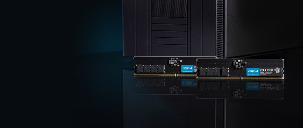 Pamięć Crucial DDR5, 32 GB, 5600MHz, CL46 (CT2K16G56C46U5)