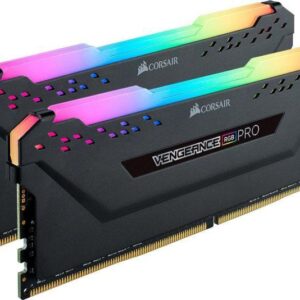 Pamięć Corsair Vengeance RGB PRO, DDR4, 32 GB, 2666MHz, CL16 (CMW32GX4M2A2666C16)