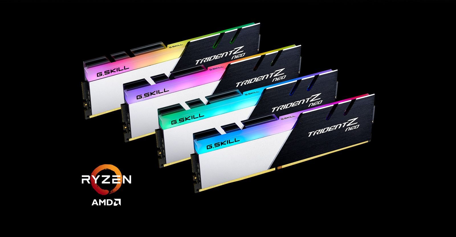 Pamięć G.Skill Trident Z Neo, DDR4, 64 GB, 3200MHz, CL16 (F4-3200C16Q-64GTZN)