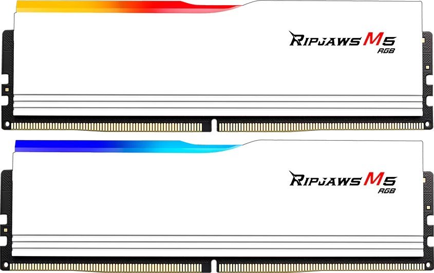 Pamięć G.Skill Ripjaws M5 RGB, DDR5, 48 GB, 5200MHz, CL40 (F5-5200J4040A24GX2-RM5RW)