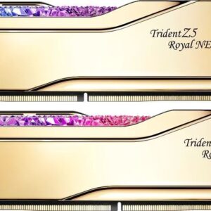 Pamięć G.Skill Trident Z5 Royal Neo, DDR5, 32 GB, 8000MHz, CL38 (F5-8000J3848H16GX2-TR5NG)