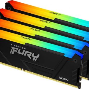 Pamięć Kingston Fury Beast RGB, DDR4, 128 GB, 3600MHz, CL18 (KF436C18BB2AK4/128)