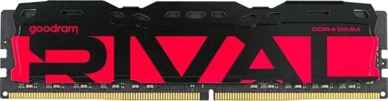 Pamięć GoodRam Rival Radiant, DDR4, 8 GB, 3200MHz, CL16 (GGRRD4-32L16SA/8G)