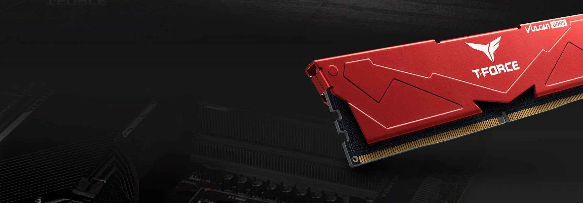 Pamięć TeamGroup T-Force Vulcan, DDR5, 16 GB, 6000MHz, CL30 (FLBD516G6000HC3001)