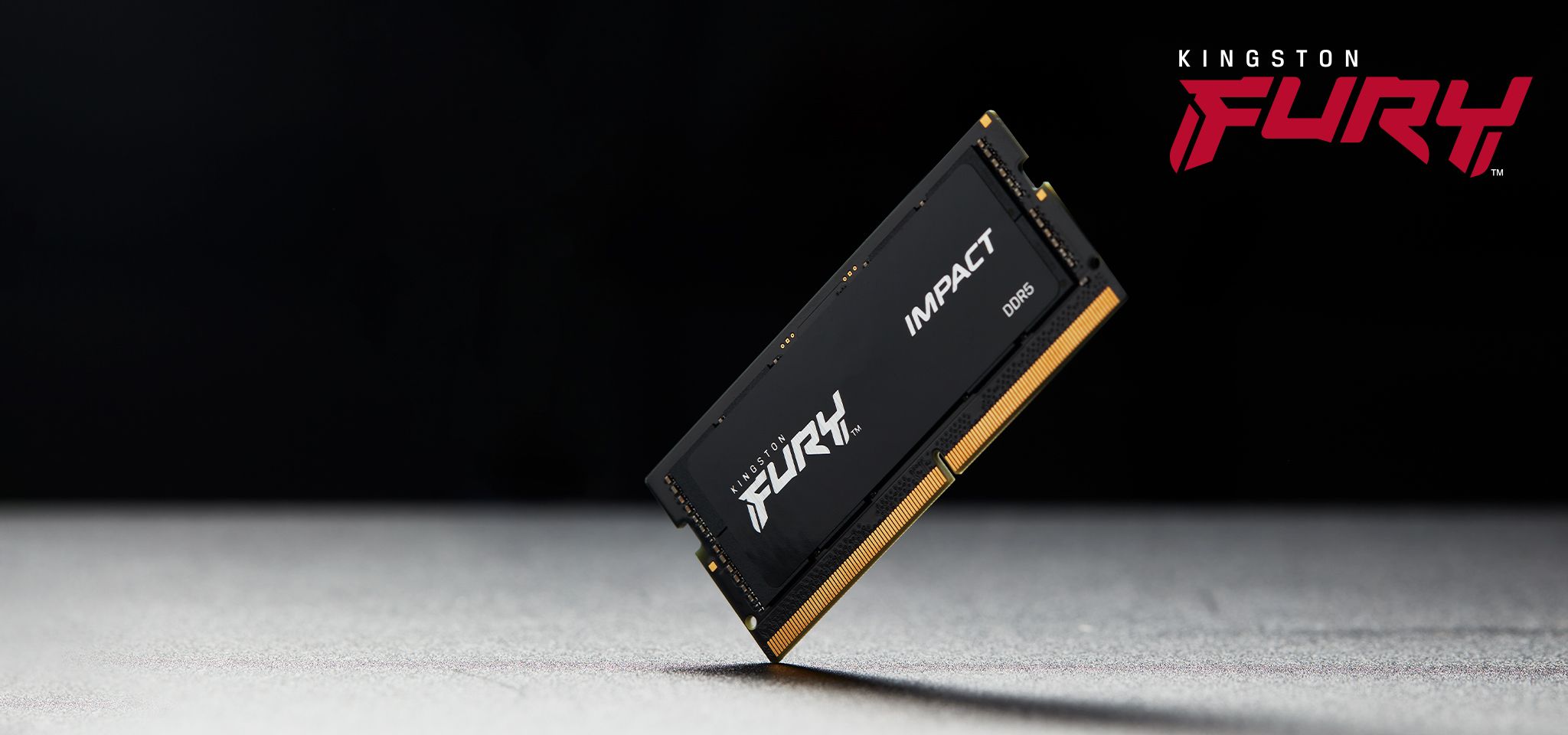 Pamięć do laptopa Kingston Fury Impact, SODIMM, DDR5, 32 GB, 4800 MHz, CL38 (KF548S38IBK2-32 )