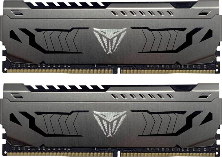 Pamięć Patriot Viper Steel, DDR4, 16 GB, 3600MHz, CL17 (PVS416G360C7K)
