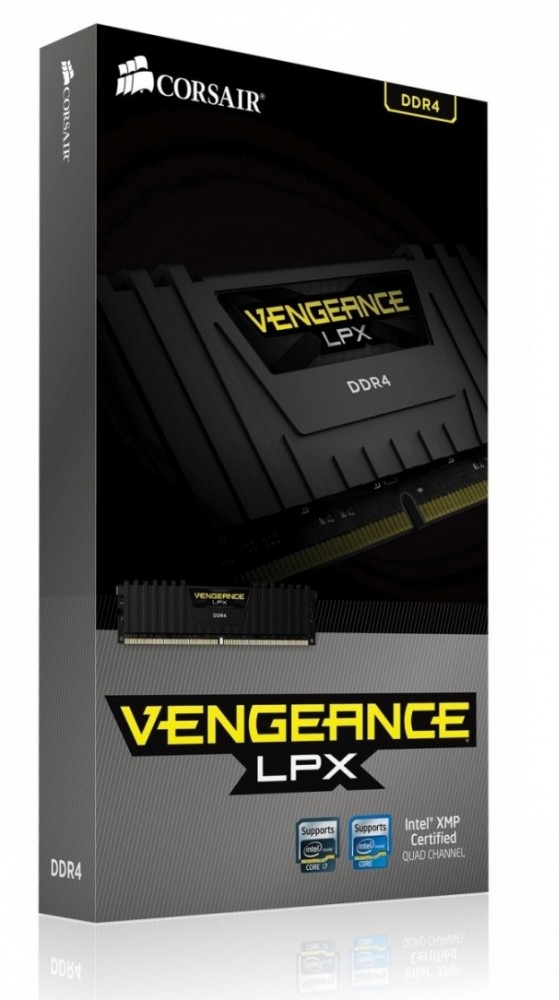 Pamięć Corsair Vengeance LPX, DDR4, 16 GB, 2400MHz, CL14 (CMK16GX4M1A2400C14)