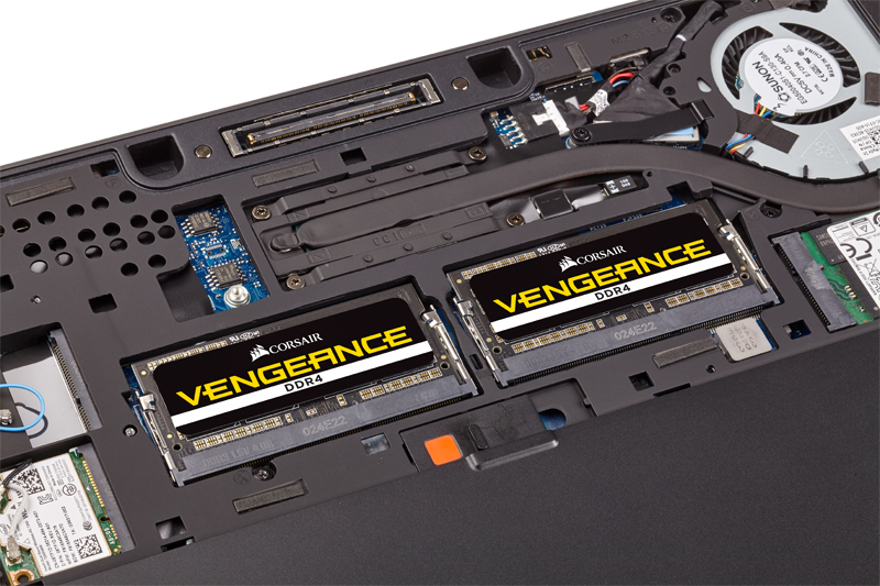 Pamięć do laptopa Corsair Vengeance, SODIMM, DDR4, 32 GB, 2933 MHz, CL19 (CMSX32GX4M2A2933C19)