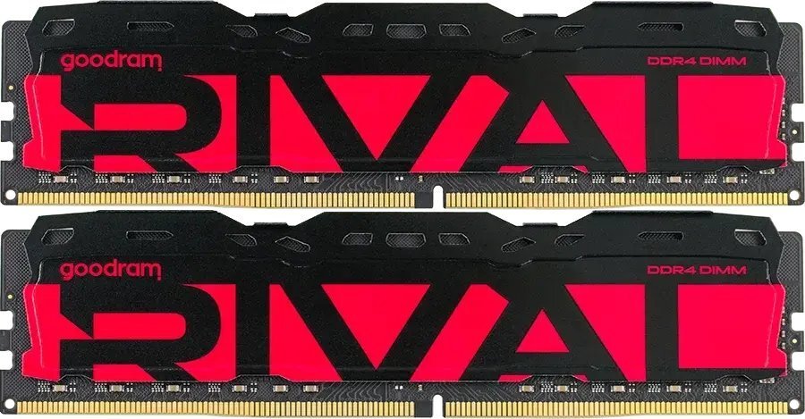 Pamięć GoodRam Rival Radiant, DDR4, 32 GB, 3200MHz, CL16 (GGRRD4-32L16A/32GDC)