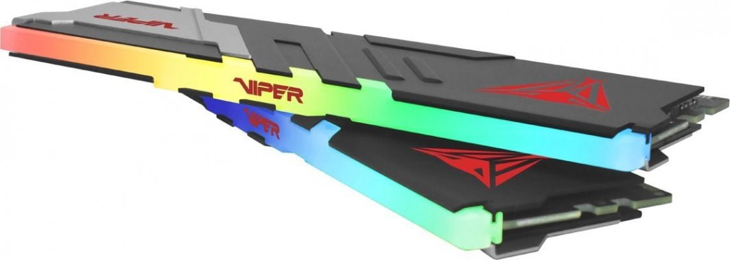 Pamięć Patriot Viper Venom RGB, DDR5, 32 GB, 6400MHz, CL32 (PVVR532G640C32K)