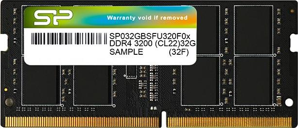 Pamięć do laptopa Silicon Power SODIMM, DDR4, 32 GB, 3200 MHz, CL22 (SP032GBSFU320X02 )