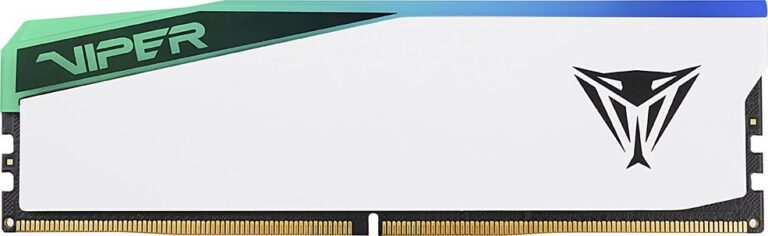 Pamięć Patriot Viper Elite 5 RGB, DDR5, 32 GB, 6000MHz, CL42 (PVER532G60C42W)