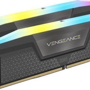 Pamięć Corsair Vengeance RGB, DDR5, 32 GB, 6000MHz, CL30 (CMH32GX5M2B6000Z30K)