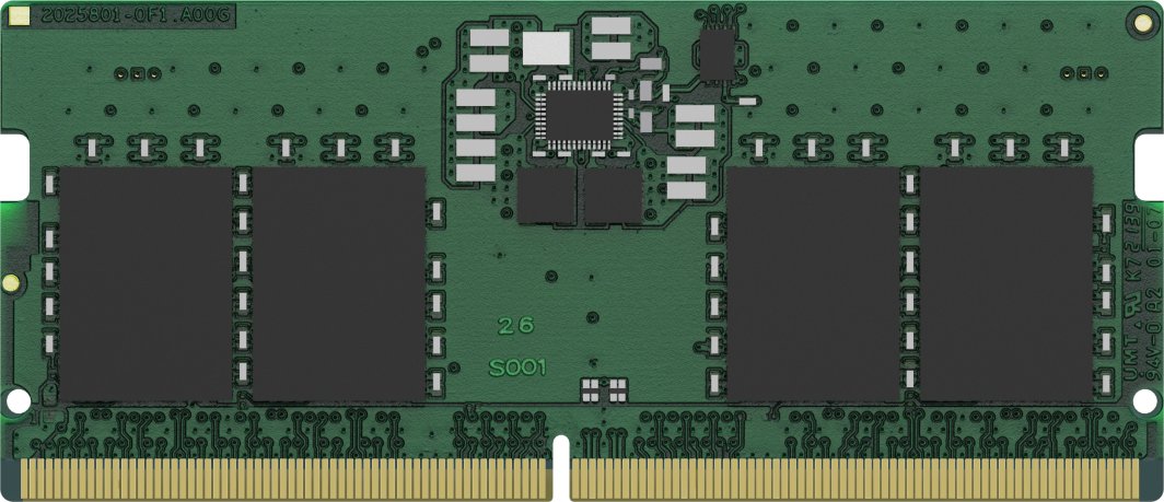Pamięć do laptopa Kingston Technology ValueRAM moduł pamięci 8 GB 1 x 8 GB DDR5 5600 MT/s 262-pin SO-DIMM (KVR56S46BS6-8BK)