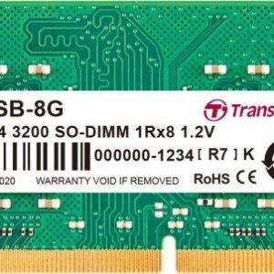 Pamięć do laptopa Transcend JetRam, SODIMM, DDR4, 16 GB, 3200 MHz, CL22 (JM3200HSB-16G)