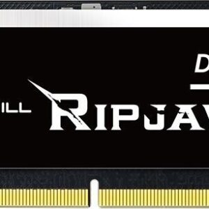 Pamięć do laptopa G.Skill Ripjaws, SODIMM, DDR5, 32 GB, 5600 MHz, CL40 (F5-5600S4040A32GX1-RS)