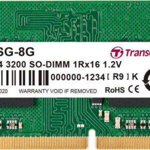 Pamięć do laptopa Transcend JetRam, SODIMM, DDR4, 8 GB, 3200 MHz, CL22 (JM3200HSG-8G)