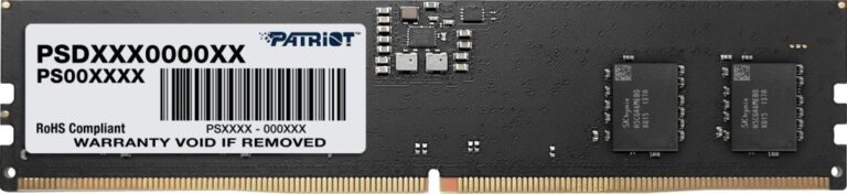Pamięć Patriot Signature, DDR5, 8 GB, 5600MHz, CL46 (PSD58G560081)
