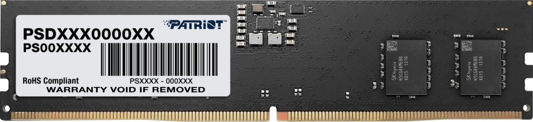 Pamięć Patriot Signature, DDR5, 8 GB, 5600MHz, CL46 (PSD58G560081)
