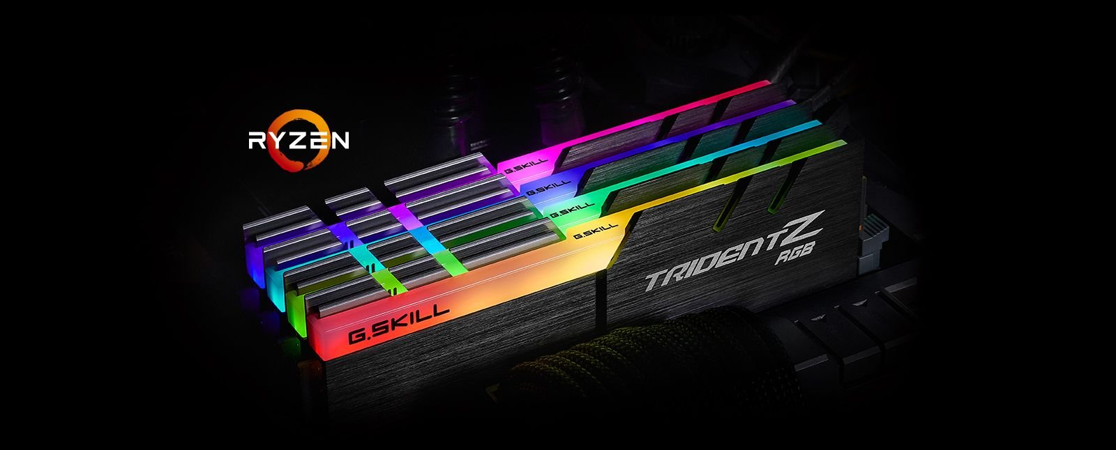 Pamięć G.Skill Trident Z RGB, DDR4, 16 GB, 3600MHz, CL16 (F4-3600C16D-16GTZRC)