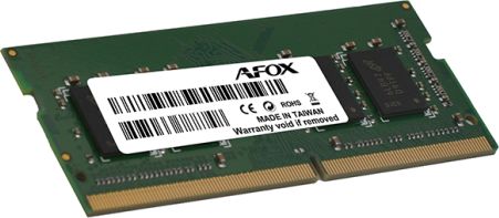 Pamięć do laptopa AFOX SODIMM, DDR3, 8 GB, 1600 MHz, (AFSD38BK1P)