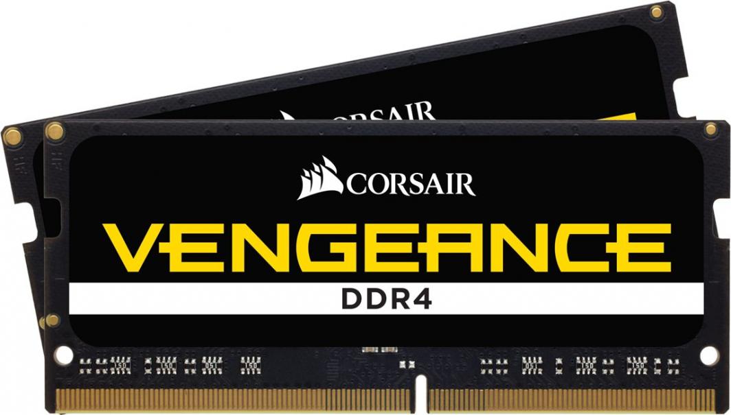 Pamięć do laptopa Corsair Vengeance, SODIMM, DDR4, 32 GB, 3000 MHz, CL18 (CMSX32GX4M2A3000C18)