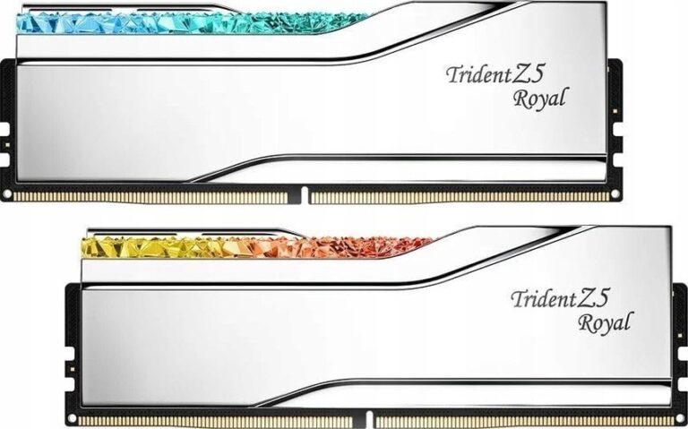 Pamięć G.Skill Trident Z5 Royal, DDR5, 32 GB, 7600MHz, CL36 (F5-7600J3646G16GX2-TR5S)
