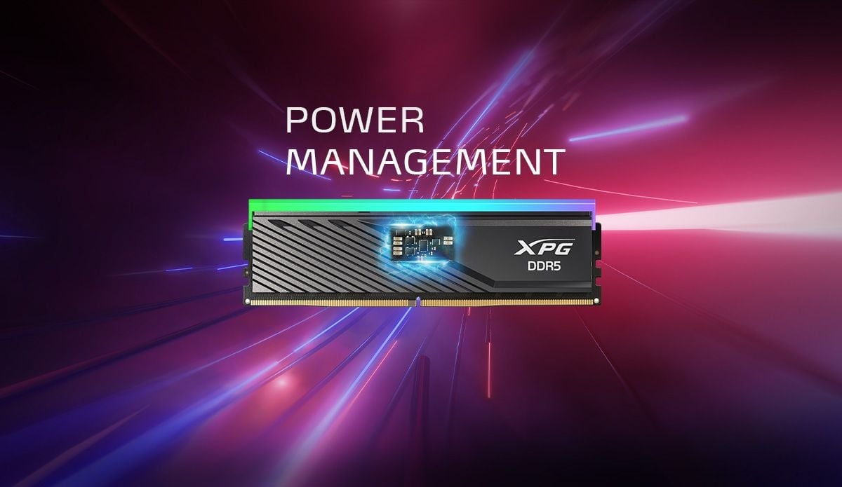 Pamięć ADATA XPG Lancer Blade RGB, DDR5, 32 GB, 6400MHz, CL38 (AX5U6400C3816G-DTLABRWH)