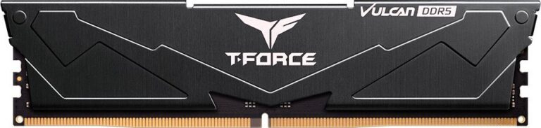 Pamięć TeamGroup T-Force Vulcan, DDR5, 16 GB, 6000MHz, CL30 (FLBD516G6000HC3001)