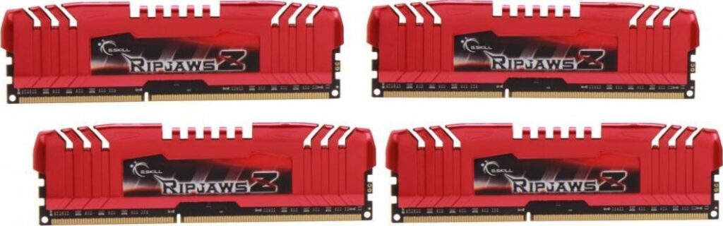 Pamięć G.Skill RipjawsZ, DDR3, 32 GB, 1600MHz, CL10 (F3-12800CL10Q-32GBZL)
