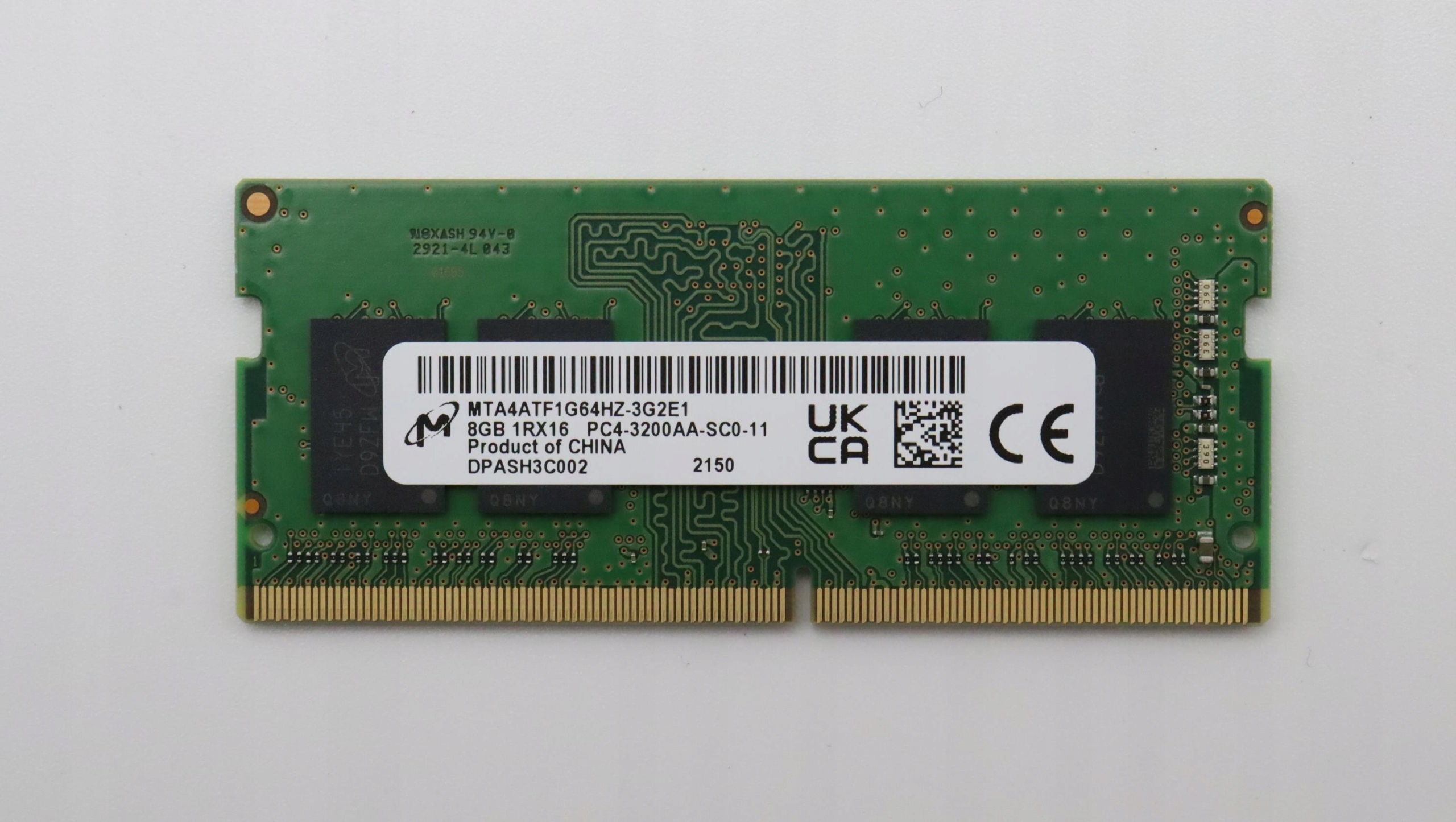 Pamięć do laptopa Lenovo SODIMM 8GB 3200MHz