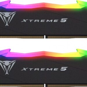 Pamięć Patriot Viper Xtreme 5 RGB, DDR5, 32 GB, 8000MHz, CL38 (PVXR532G80C38K)