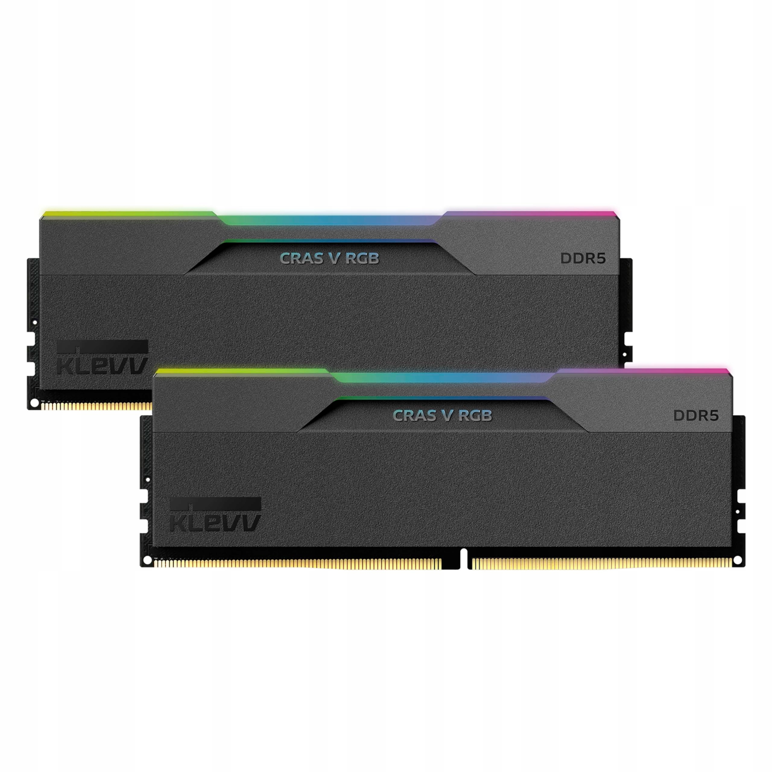 Pamięć Klevv CRAS V 32GB (2x16GB) DDR5 Gaming RAM 6000MHz CL30 Memory Module Kit moduł pamięci 288-pin DIMM (KD5AGUA80-60A300G)