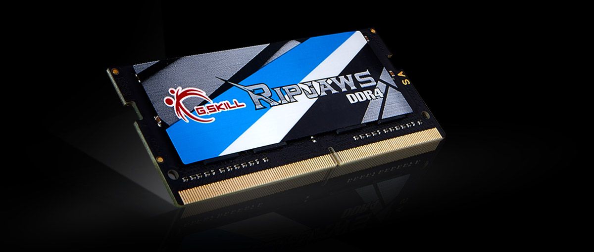 Pamięć do laptopa G.Skill Ripjaws, SODIMM, DDR4, 32 GB, 2400 MHz, CL16 (F4-2400C16D-32GRS)