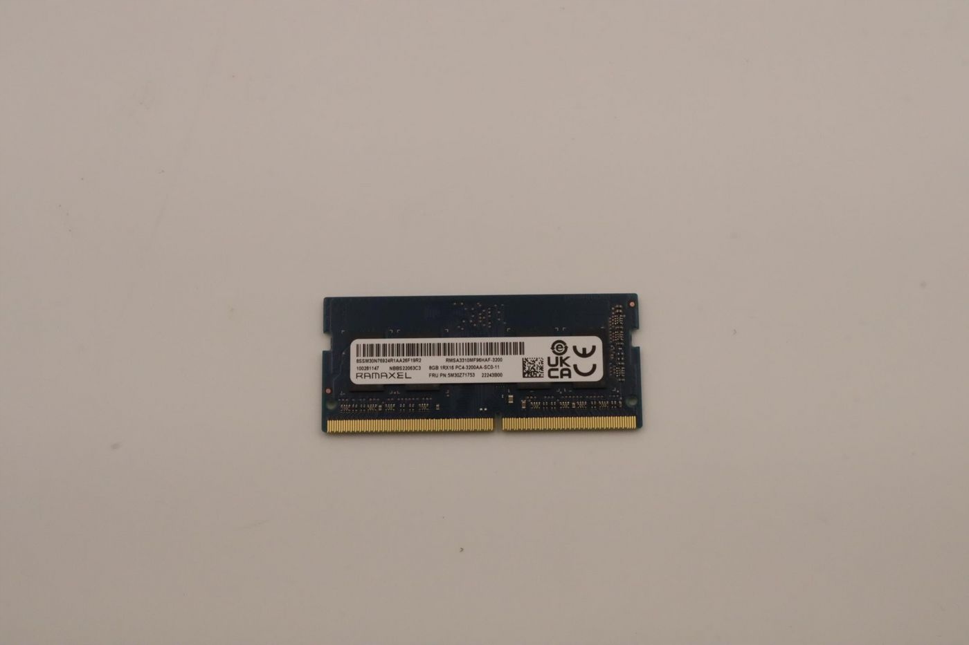 Pamięć do laptopa Lenovo SODIMM DDR4 Ramaxel TCF66F250V 8GB 3200 (5M30Z71753)