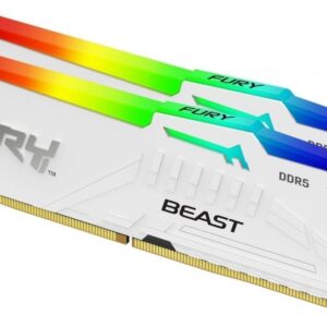 Pamięć Kingston Fury Beast RGB, DDR5, 32 GB, 6800MHz, CL34 (KF568C34BWEAK2-32)