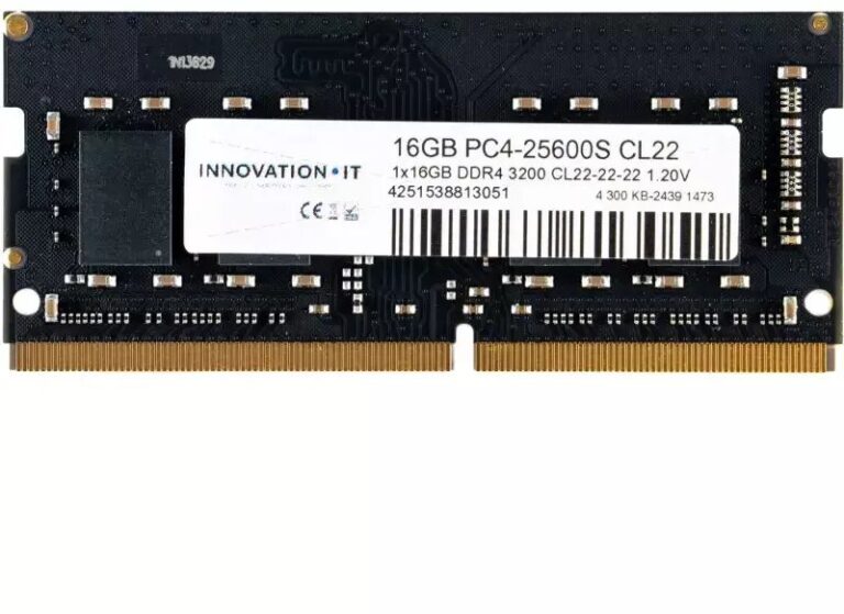 Pamięć do laptopa Innovation IT 3200 16GB SO CL22-22-22 1.2V 8-Chip
