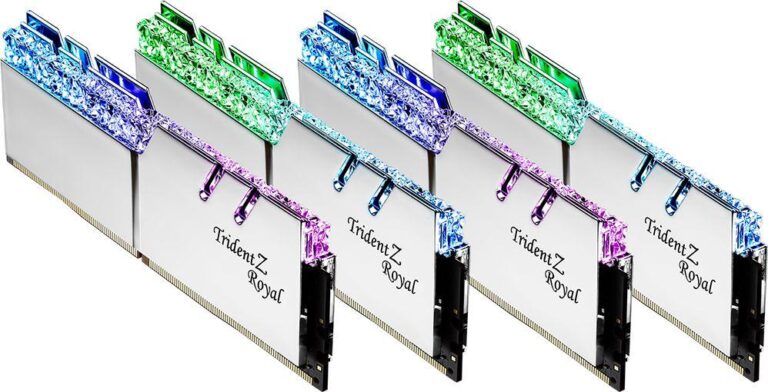 Pamięć G.Skill Trident Z Royal, DDR4, 64 GB, 3200MHz, CL16 (F4-3200C16Q-64GTRS)