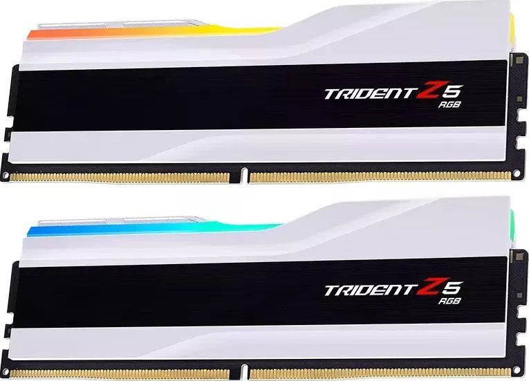 Pamięć G.Skill Trident Z5 RGB, DDR5, 64 GB, 6000MHz, CL36 (F5-6000J3636F32GX2-TZ5RW)