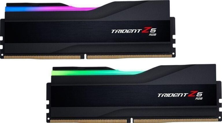 Pamięć G.Skill Trident Z5 RGB, DDR5, 48 GB, 8200MHz, CL40 (F5-8200J4052F24GX2-TZ5RK)