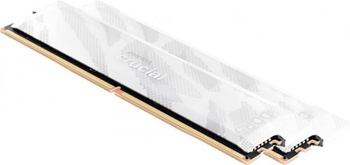 Pamięć Crucial Pro OC 32GB DDR5-6400 CL32 Biały (CP2K16G64C32U5W)
