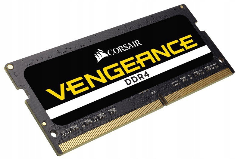 Pamięć do laptopa Corsair Vengeance, SODIMM, DDR4, 16 GB, 2666 MHz, CL18 (CMSX16GX4M2A2666C18)
