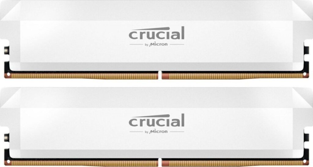 Pamięć Crucial Pro Overclocking, DDR5, 64 GB, 6000MHz, CL40 (CP2K32G60C40U5W)