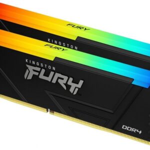 Pamięć Kingston Fury Beast RGB, DDR4, 32 GB, 3200MHz, CL16 (KF432C16BB12AK2/32)