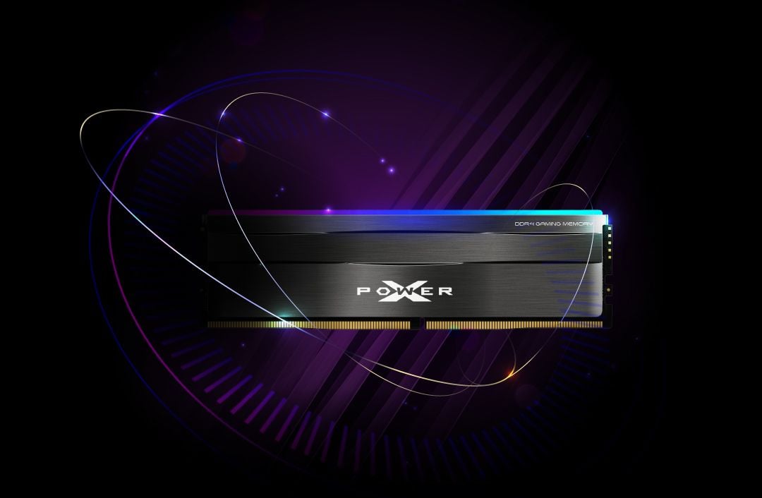 Pamięć Silicon Power XPOWER Zenith RGB, DDR4, 32 GB, 3200MHz, CL16 (SP032GXLZU320BDD)