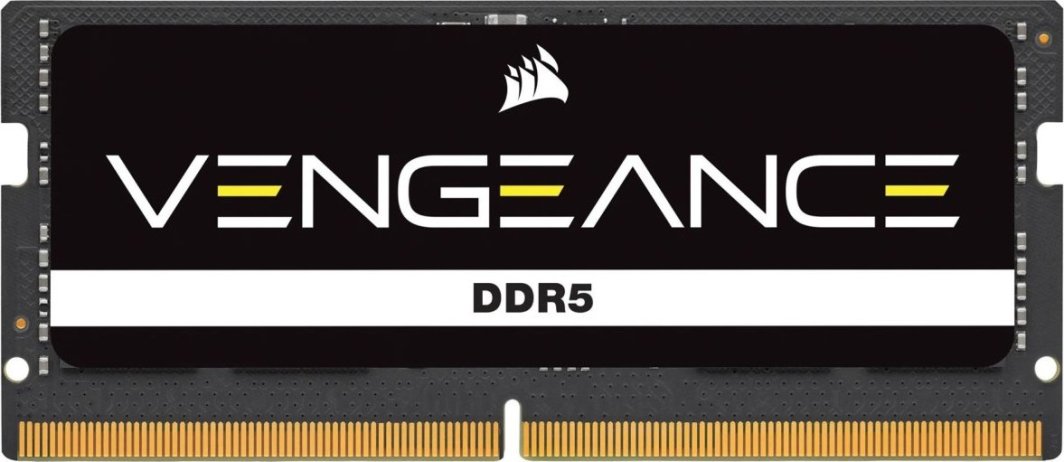 Pamięć do laptopa Corsair Vengeance, SODIMM, DDR5, 16 GB, 5600 MHz, CL48 (CMSX16GX5M1A5600C48)