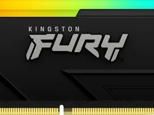Pamięć Kingston Fury Beast RGB, DDR4, 16 GB, 3600MHz, CL18 (KF436C18BB2A/16)