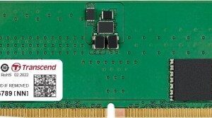 Pamięć Transcend JetRam, DDR5, 32 GB, 4800MHz, CL40 (JM4800ALE-32G)