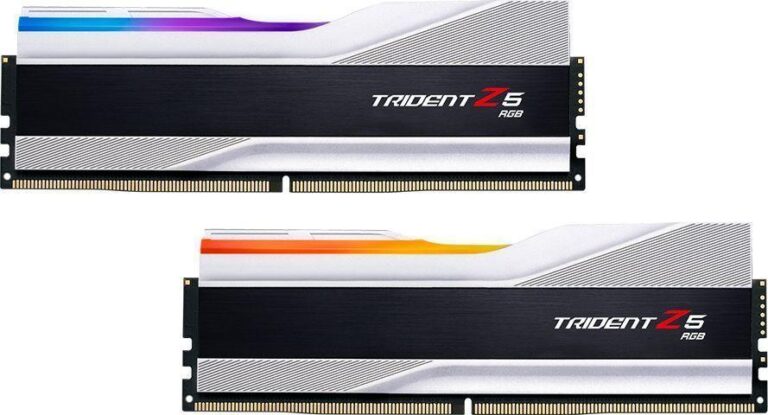 Pamięć G.Skill Trident Z5 RGB, DDR5, 32 GB, 6400MHz, CL32 (F5-6400J3239G16GX2-TZ5RS)